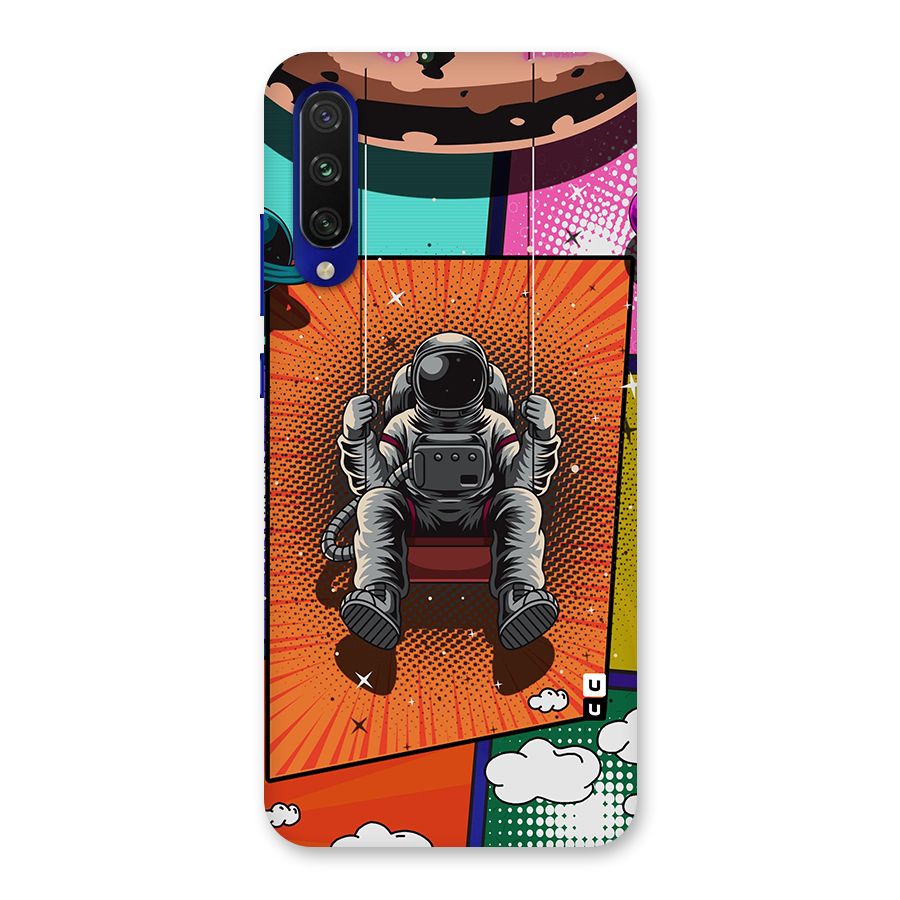 Cool Astraunaut Comic Swing Back Case for Mi A3