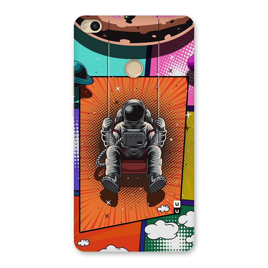 Cool Astraunaut Comic Swing Back Case for Mi Max 2