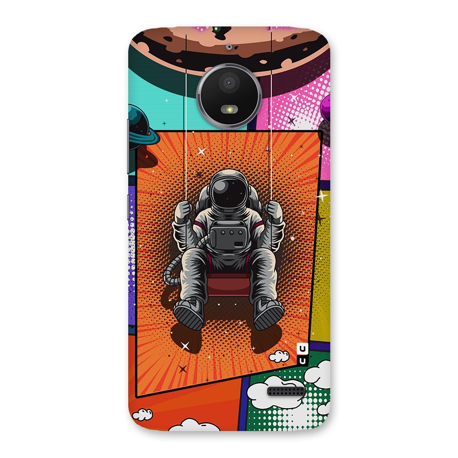 Cool Astraunaut Comic Swing Back Case for Moto E4