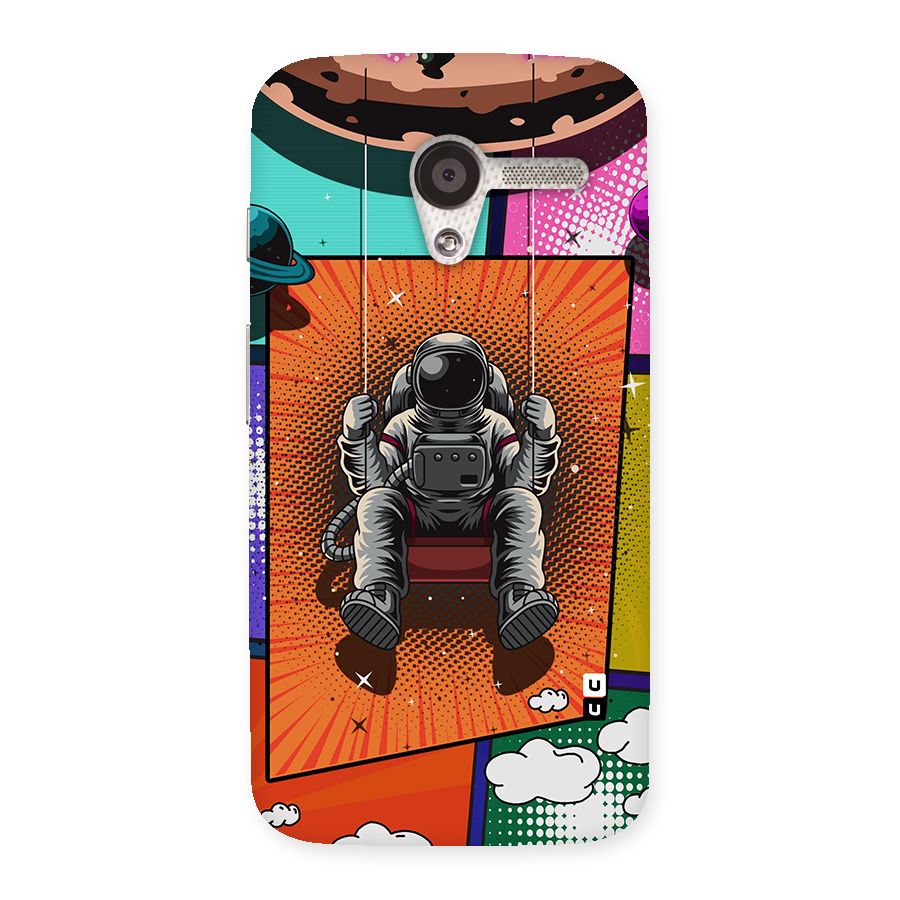 Cool Astraunaut Comic Swing Back Case for Moto X