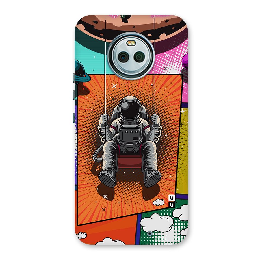 Cool Astraunaut Comic Swing Back Case for Moto X4