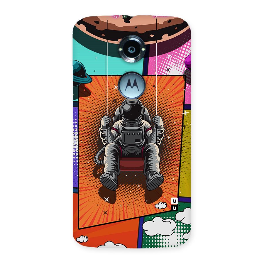 Cool Astraunaut Comic Swing Back Case for Moto X 2nd Gen