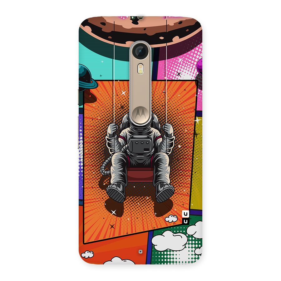 Cool Astraunaut Comic Swing Back Case for Motorola Moto X Style