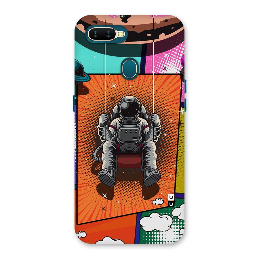 Cool Astraunaut Comic Swing Back Case for Oppo A12s