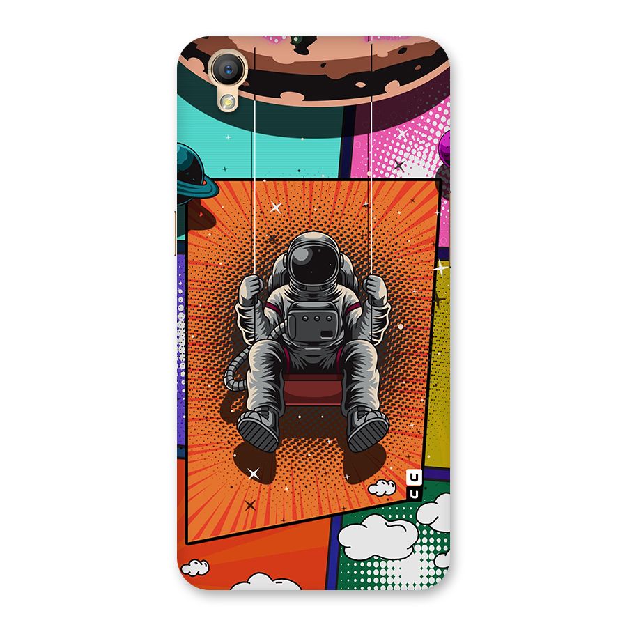 Cool Astraunaut Comic Swing Back Case for Oppo A37