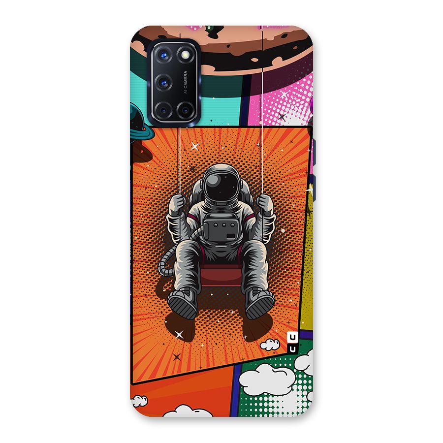 Cool Astraunaut Comic Swing Back Case for Oppo A52