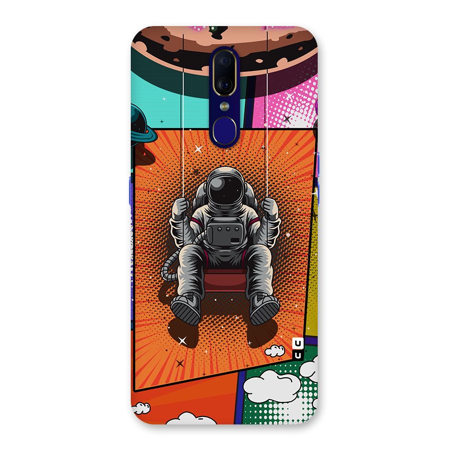 Cool Astraunaut Comic Swing Back Case for Oppo A9