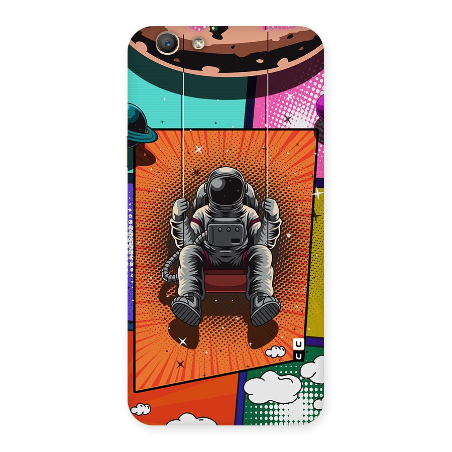 Cool Astraunaut Comic Swing Back Case for Oppo F1s
