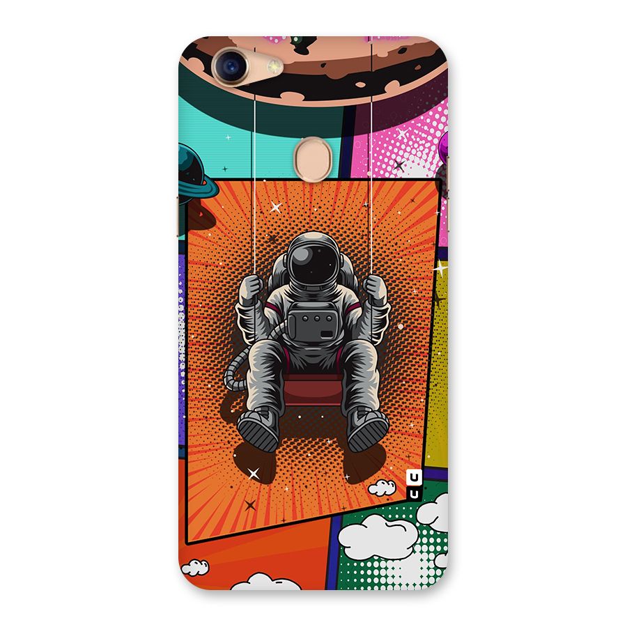 Cool Astraunaut Comic Swing Back Case for Oppo F5