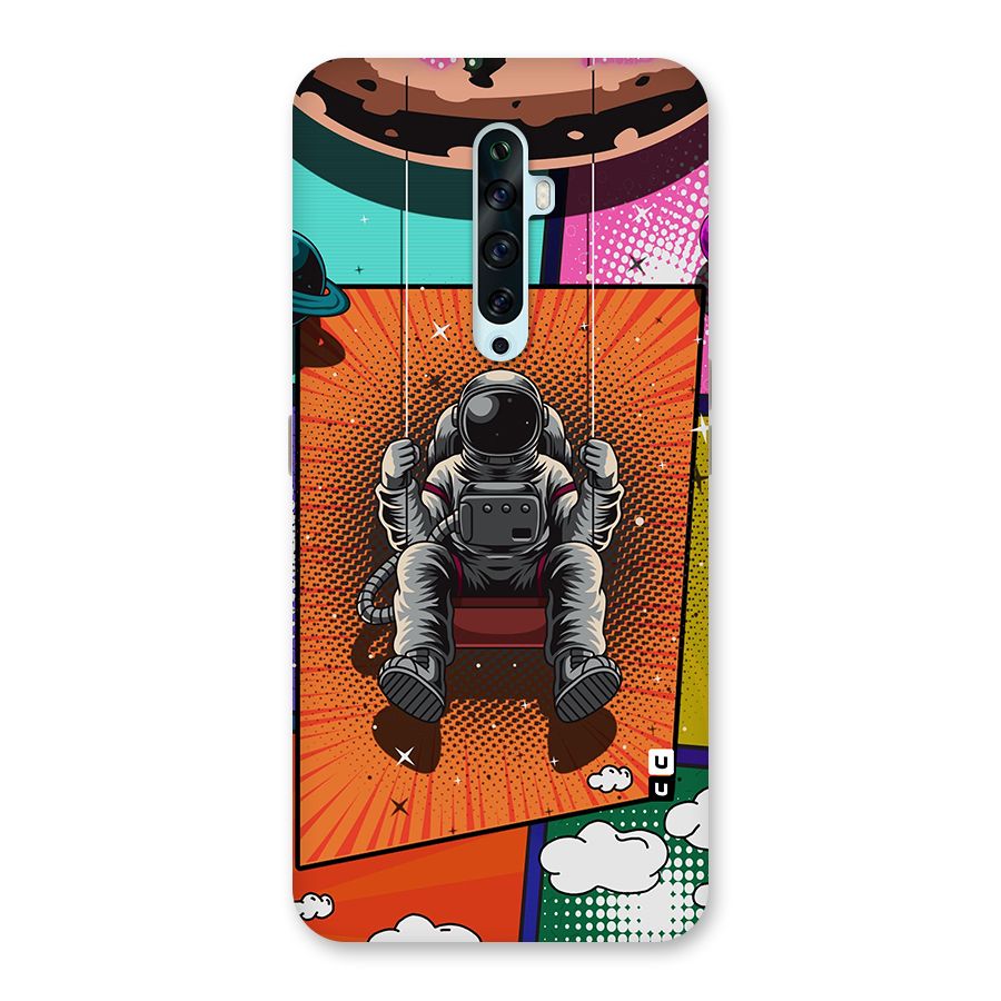 Cool Astraunaut Comic Swing Back Case for Oppo Reno2 Z