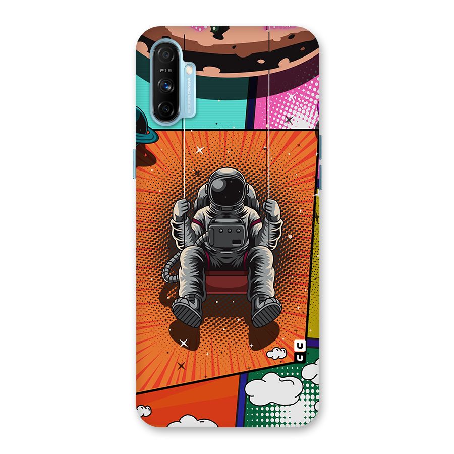 Cool Astraunaut Comic Swing Back Case for Realme Narzo 20A