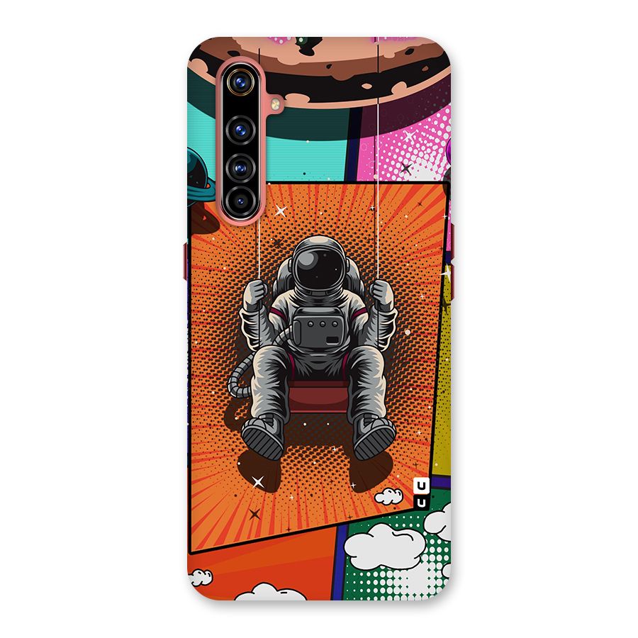 Cool Astraunaut Comic Swing Back Case for Realme X50 Pro