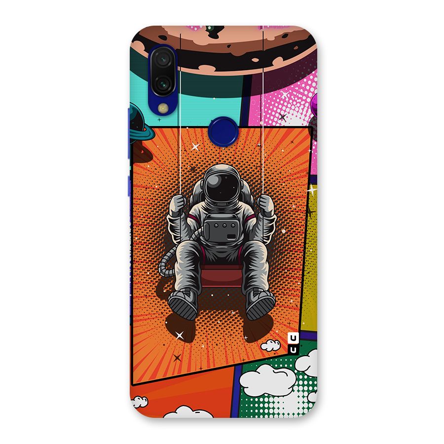 Cool Astraunaut Comic Swing Back Case for Redmi 7