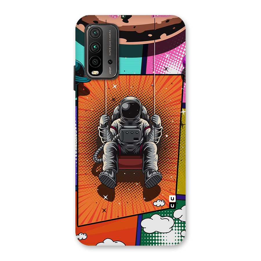 Cool Astraunaut Comic Swing Back Case for Redmi 9 Power