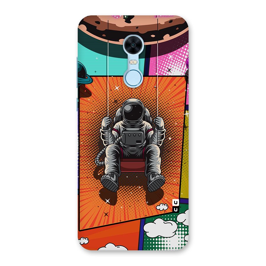 Cool Astraunaut Comic Swing Back Case for Redmi Note 5