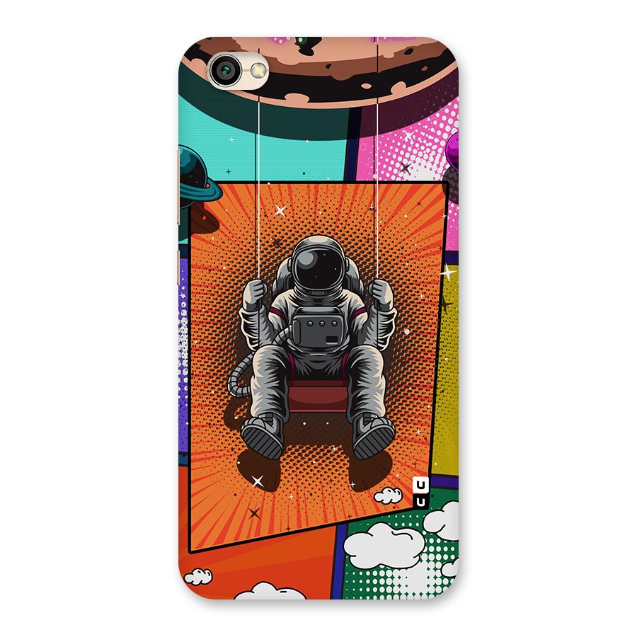 Cool Astraunaut Comic Swing Back Case for Redmi Y1 Lite