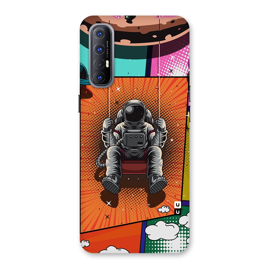 Cool Astraunaut Comic Swing Back Case for Reno3 Pro