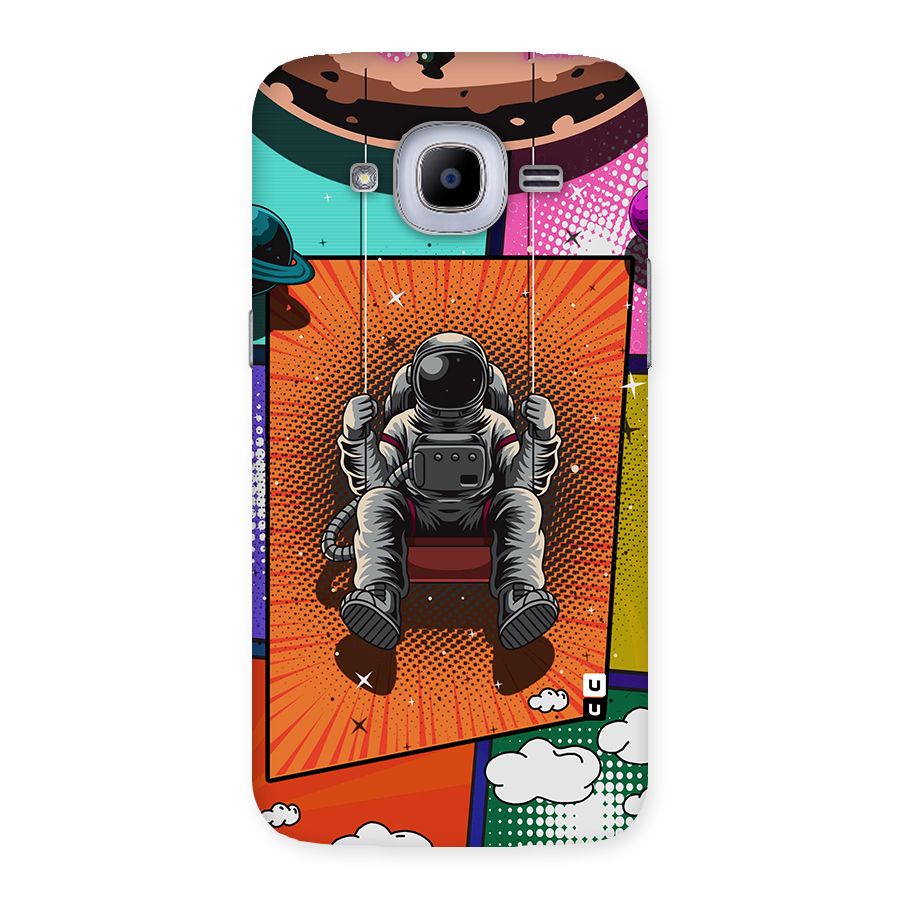 Cool Astraunaut Comic Swing Back Case for Samsung Galaxy J2 2016