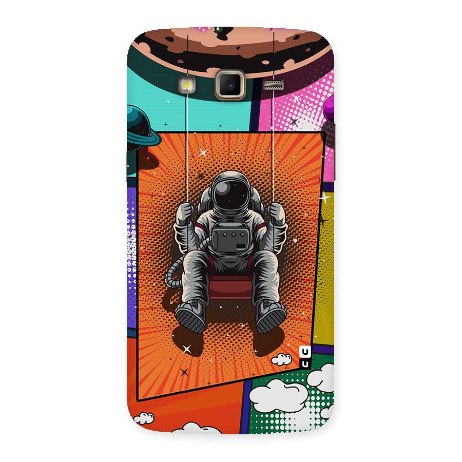 Cool Astraunaut Comic Swing Back Case for Samsung Galaxy Grand 2