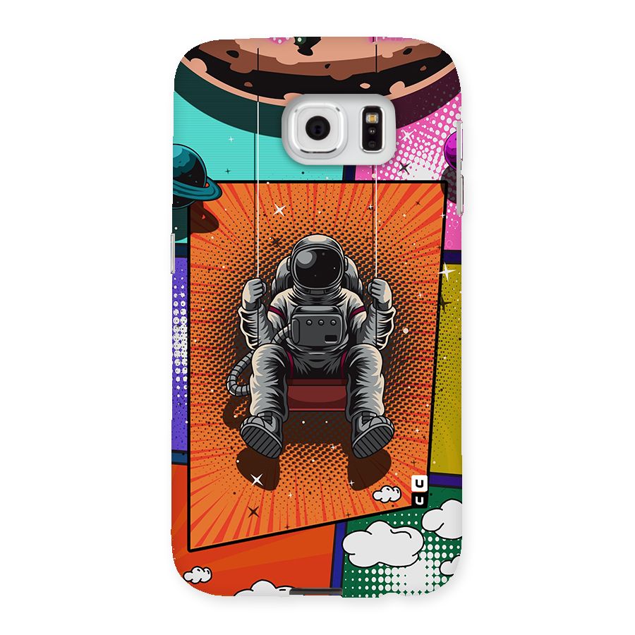 Cool Astraunaut Comic Swing Back Case for Samsung Galaxy S6