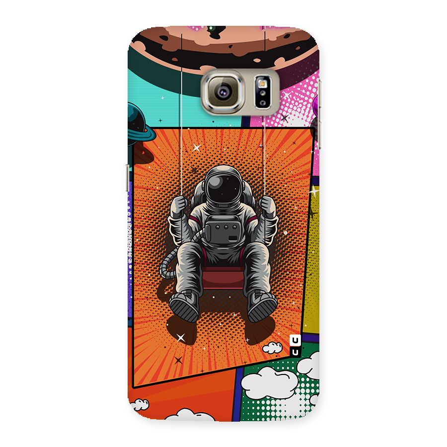 Cool Astraunaut Comic Swing Back Case for Samsung Galaxy S6 Edge