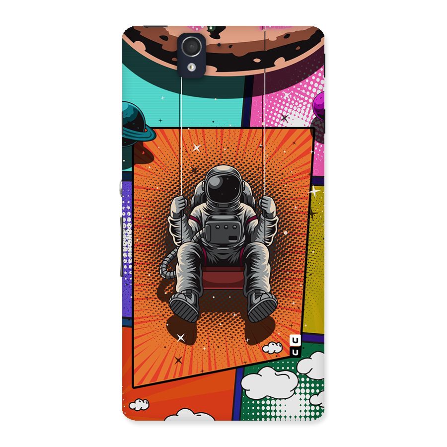 Cool Astraunaut Comic Swing Back Case for Sony Xperia Z