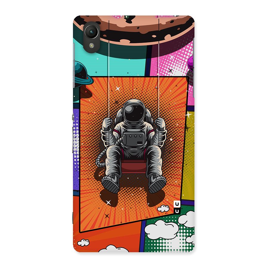 Cool Astraunaut Comic Swing Back Case for Sony Xperia Z2