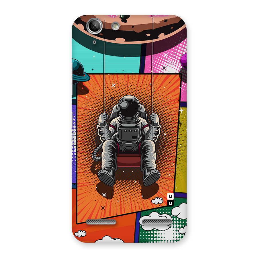 Cool Astraunaut Comic Swing Back Case for Vibe K5