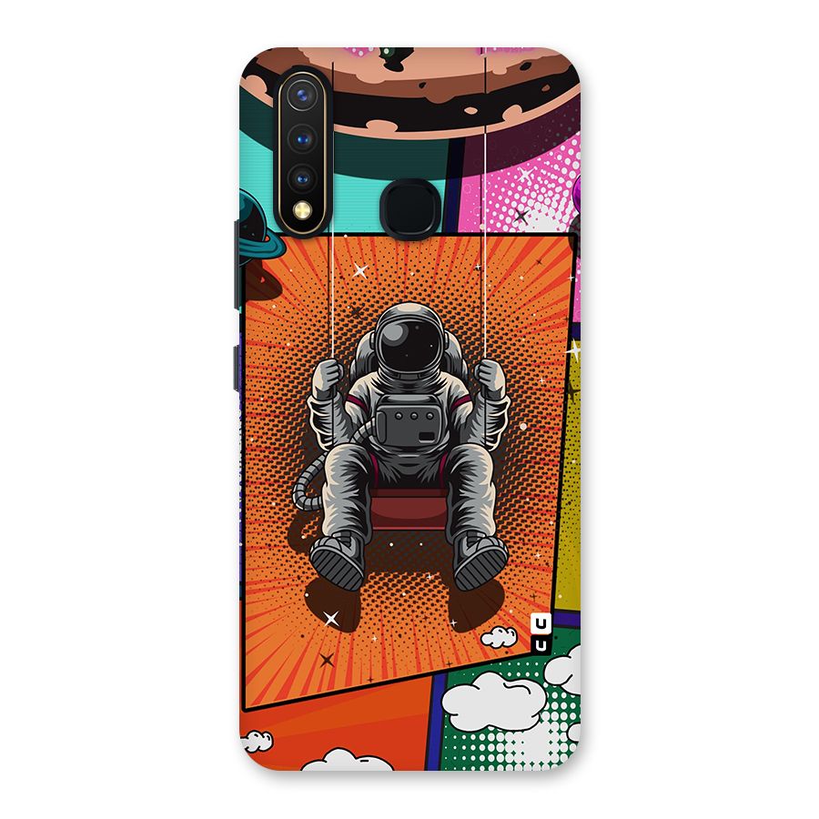 Cool Astraunaut Comic Swing Back Case for Vivo U20