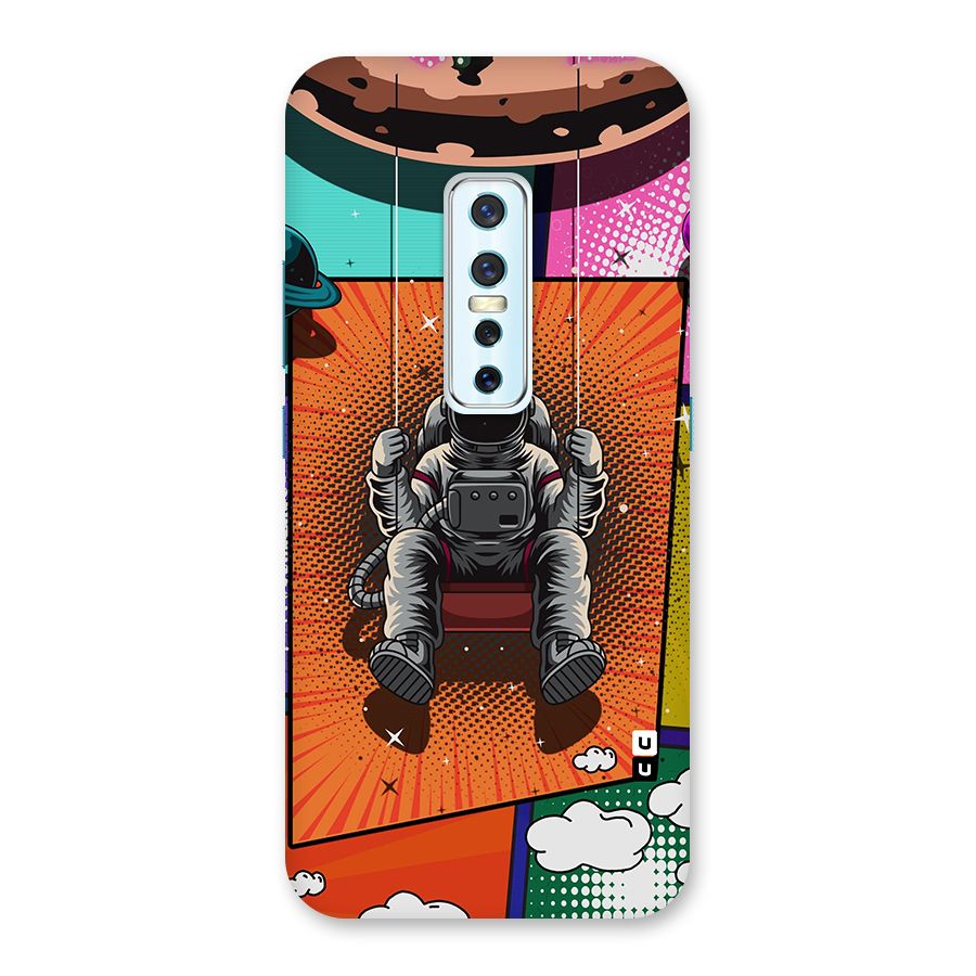 Cool Astraunaut Comic Swing Back Case for Vivo V17 Pro