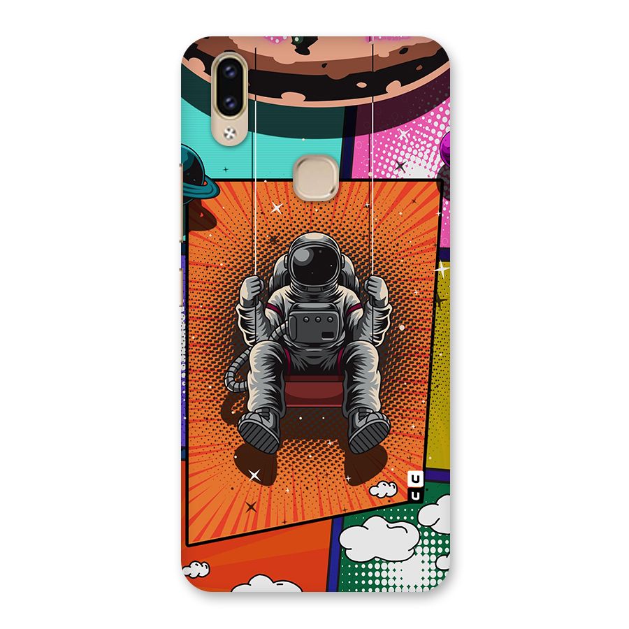 Cool Astraunaut Comic Swing Back Case for Vivo V9 Youth
