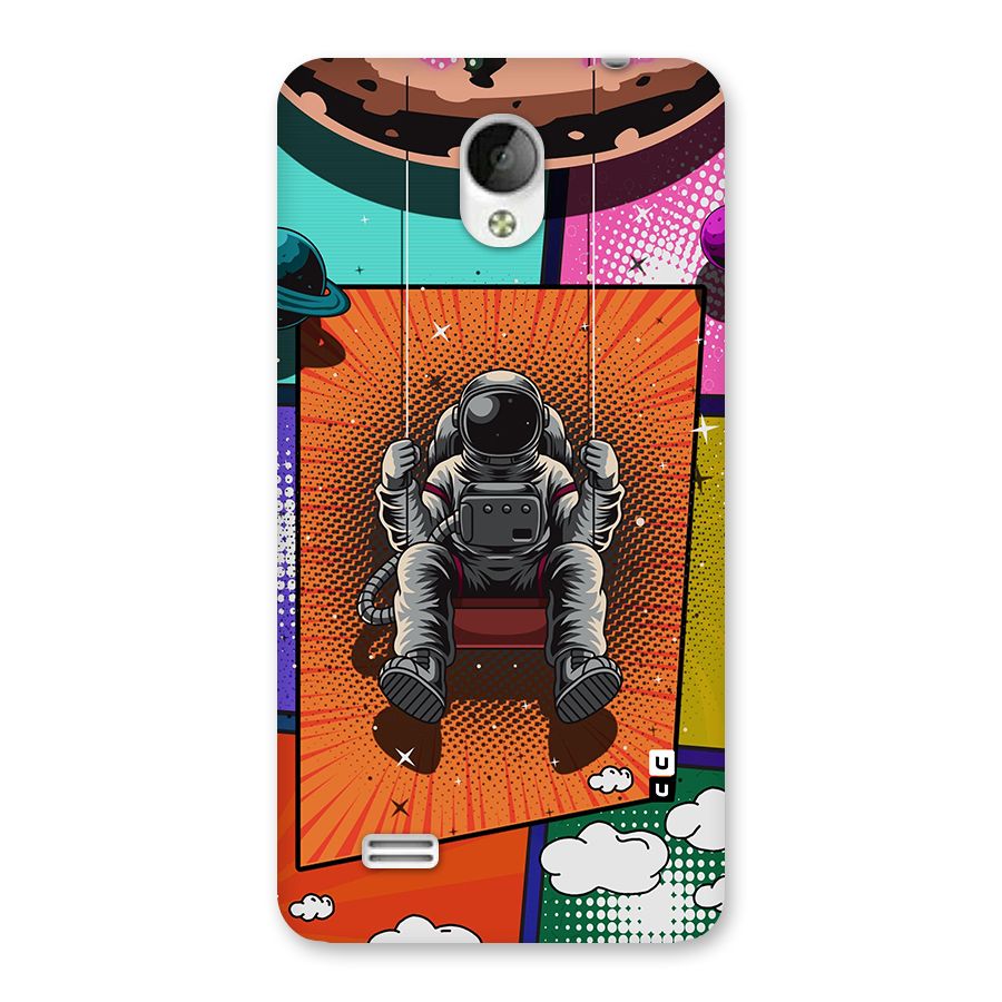 Cool Astraunaut Comic Swing Back Case for Vivo Y21