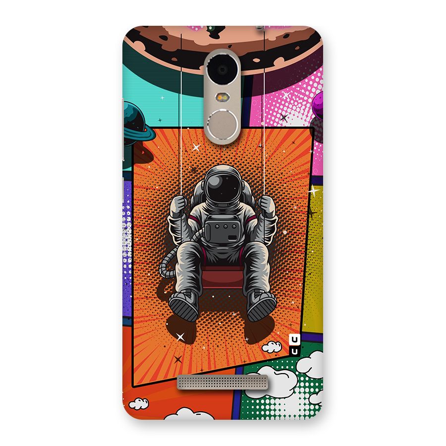 Cool Astraunaut Comic Swing Back Case for Xiaomi Redmi Note 3
