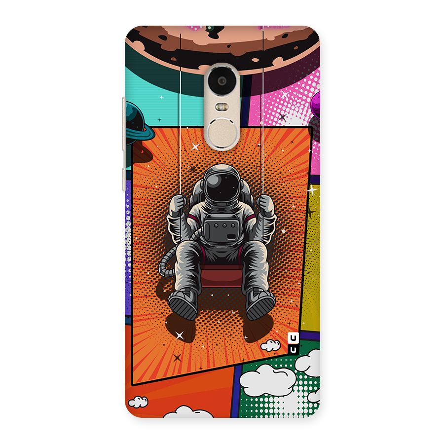 Cool Astraunaut Comic Swing Back Case for Xiaomi Redmi Note 4