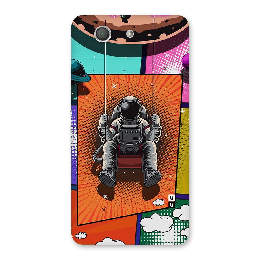 Cool Astraunaut Comic Swing Back Case for Xperia Z3 Compact