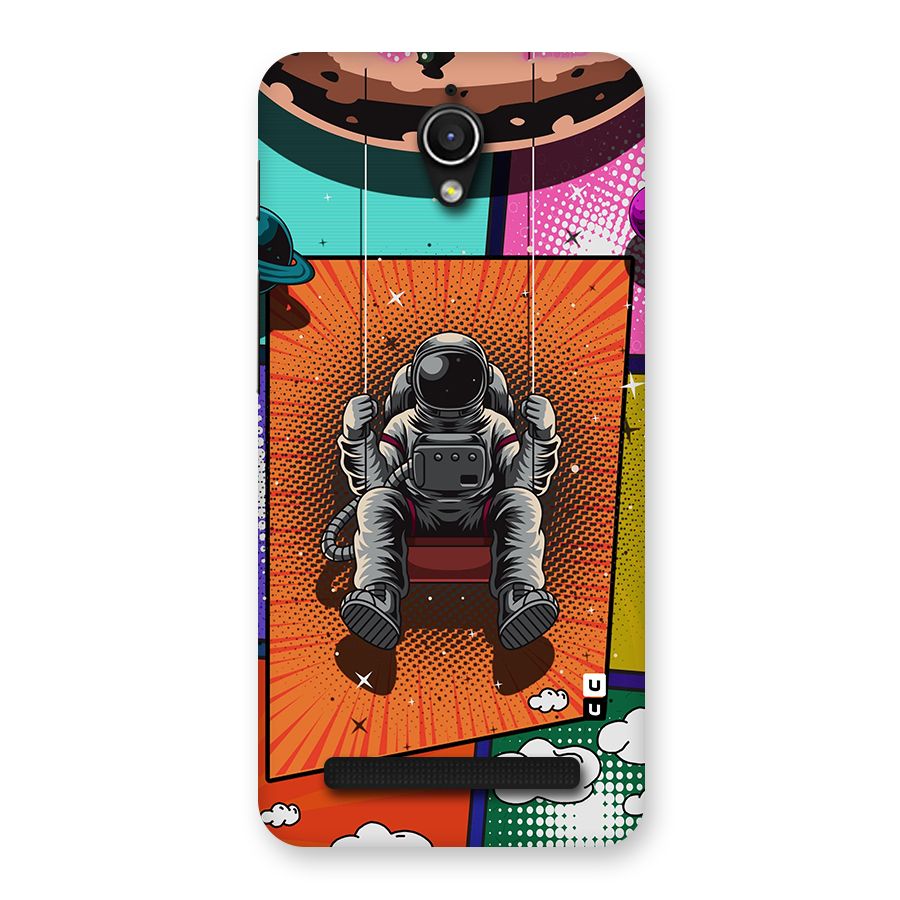 Cool Astraunaut Comic Swing Back Case for Zenfone Go