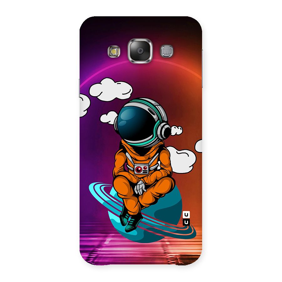 Cool Astraunaut Relaxing Back Case for Galaxy E7