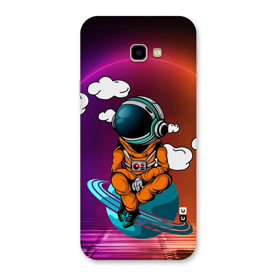 Cool Astraunaut Relaxing Back Case for Galaxy J4 Plus