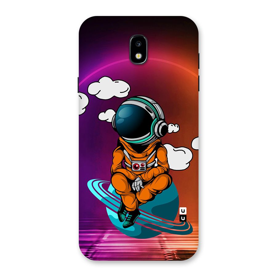Cool Astraunaut Relaxing Back Case for Galaxy J7 Pro