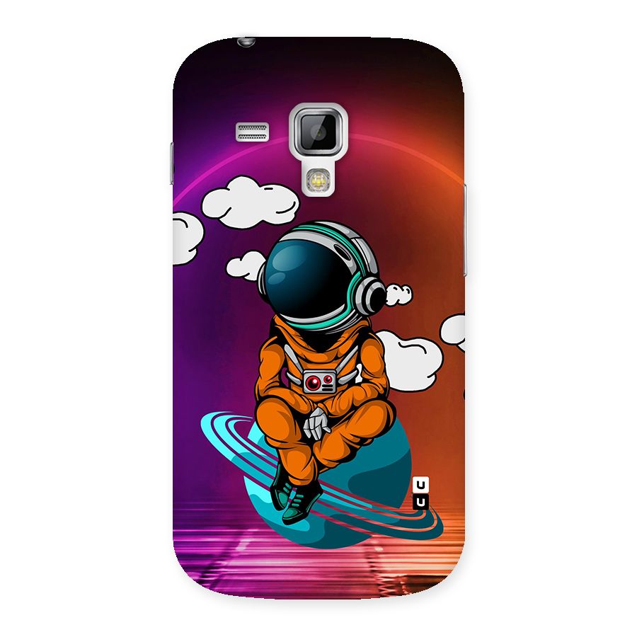 Cool Astraunaut Relaxing Back Case for Galaxy S Duos