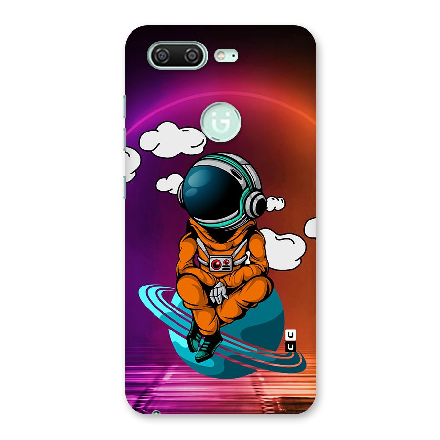 Cool Astraunaut Relaxing Back Case for Gionee S10
