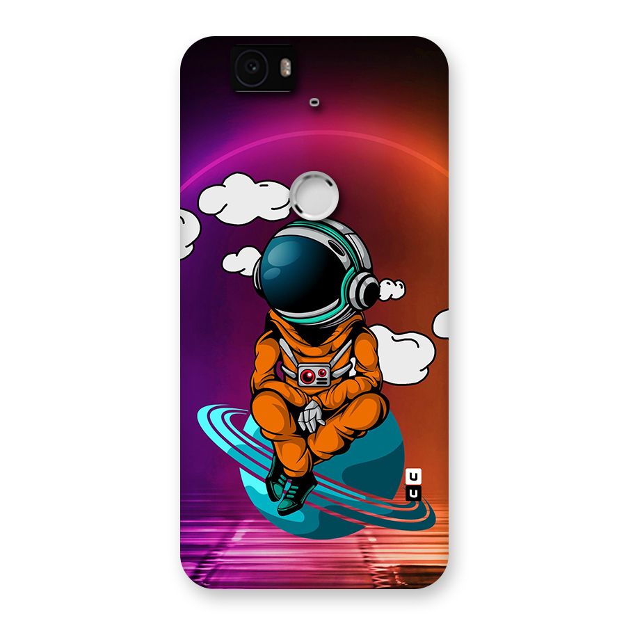 Cool Astraunaut Relaxing Back Case for Google Nexus-6P
