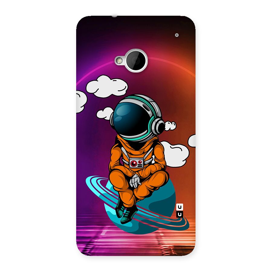 Cool Astraunaut Relaxing Back Case for HTC One M7