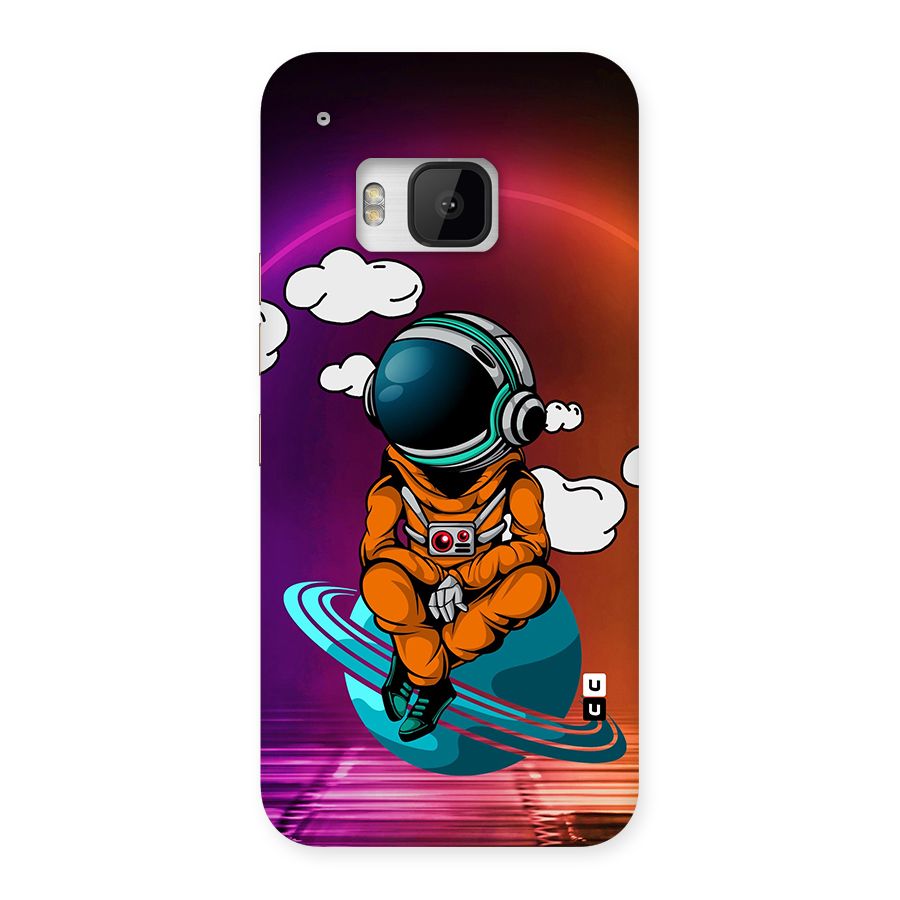 Cool Astraunaut Relaxing Back Case for HTC One M9