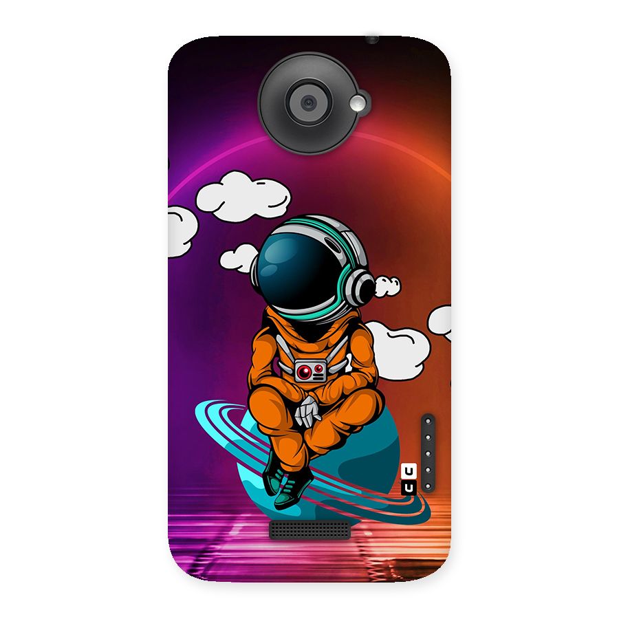 Cool Astraunaut Relaxing Back Case for HTC One X