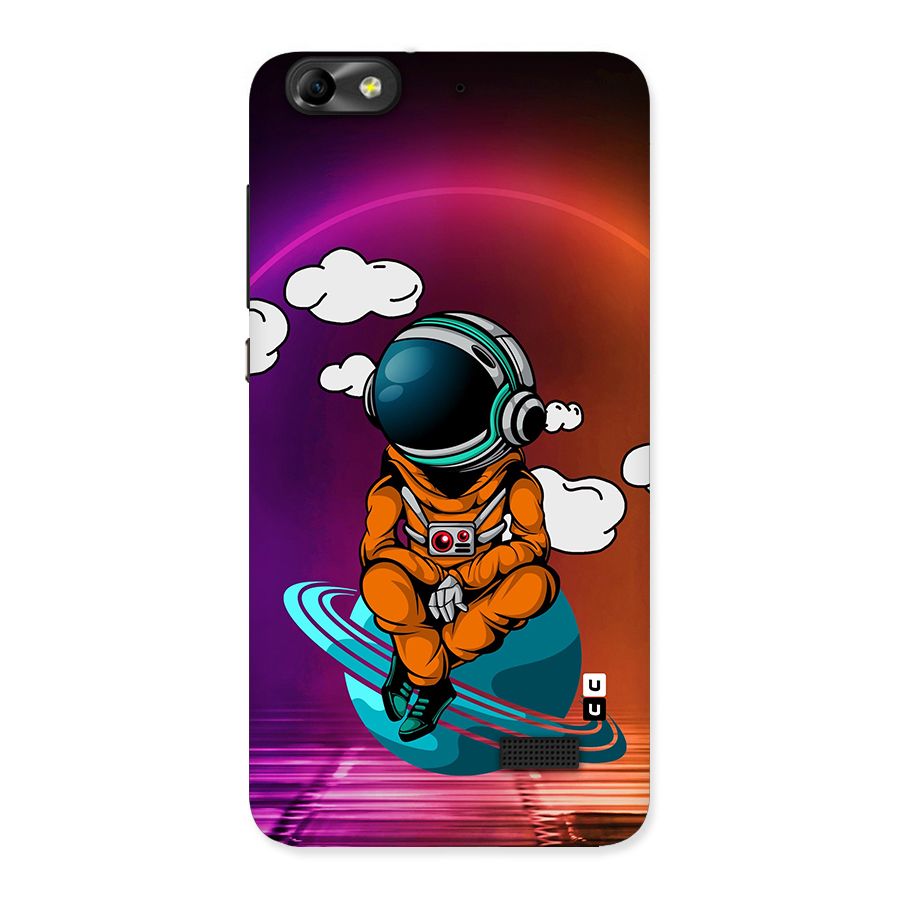 Cool Astraunaut Relaxing Back Case for Honor 4C
