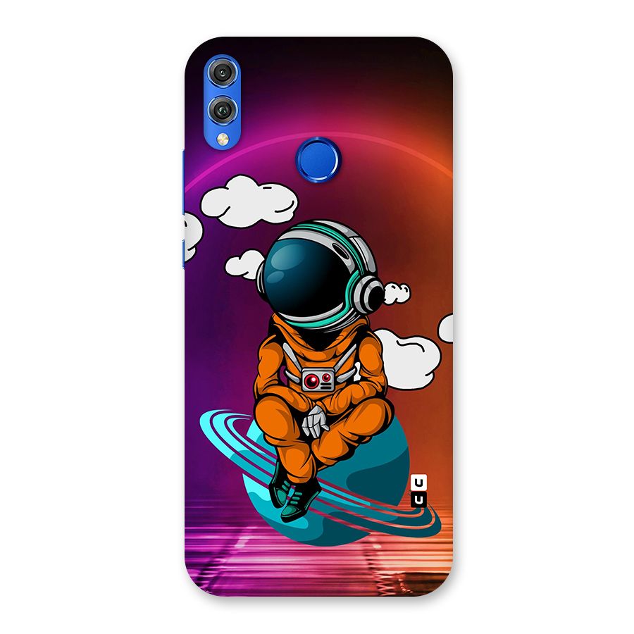 Cool Astraunaut Relaxing Back Case for Honor 8X