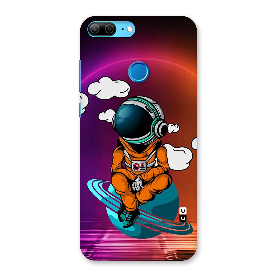 Cool Astraunaut Relaxing Back Case for Honor 9 Lite