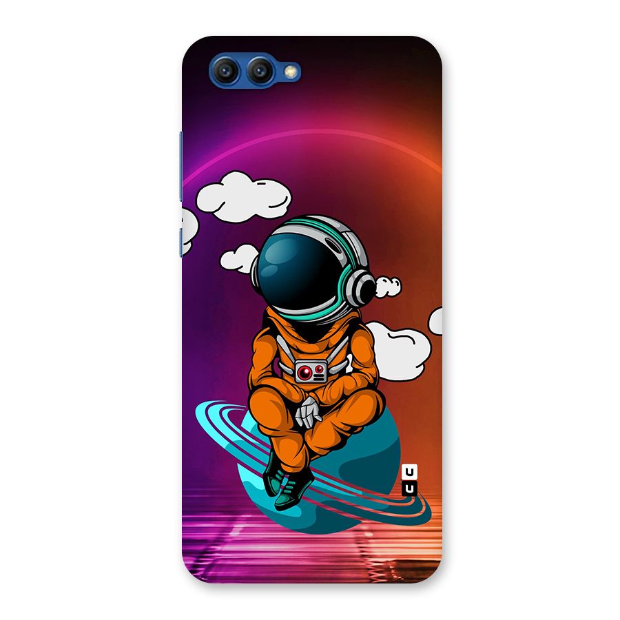 Cool Astraunaut Relaxing Back Case for Honor View 10
