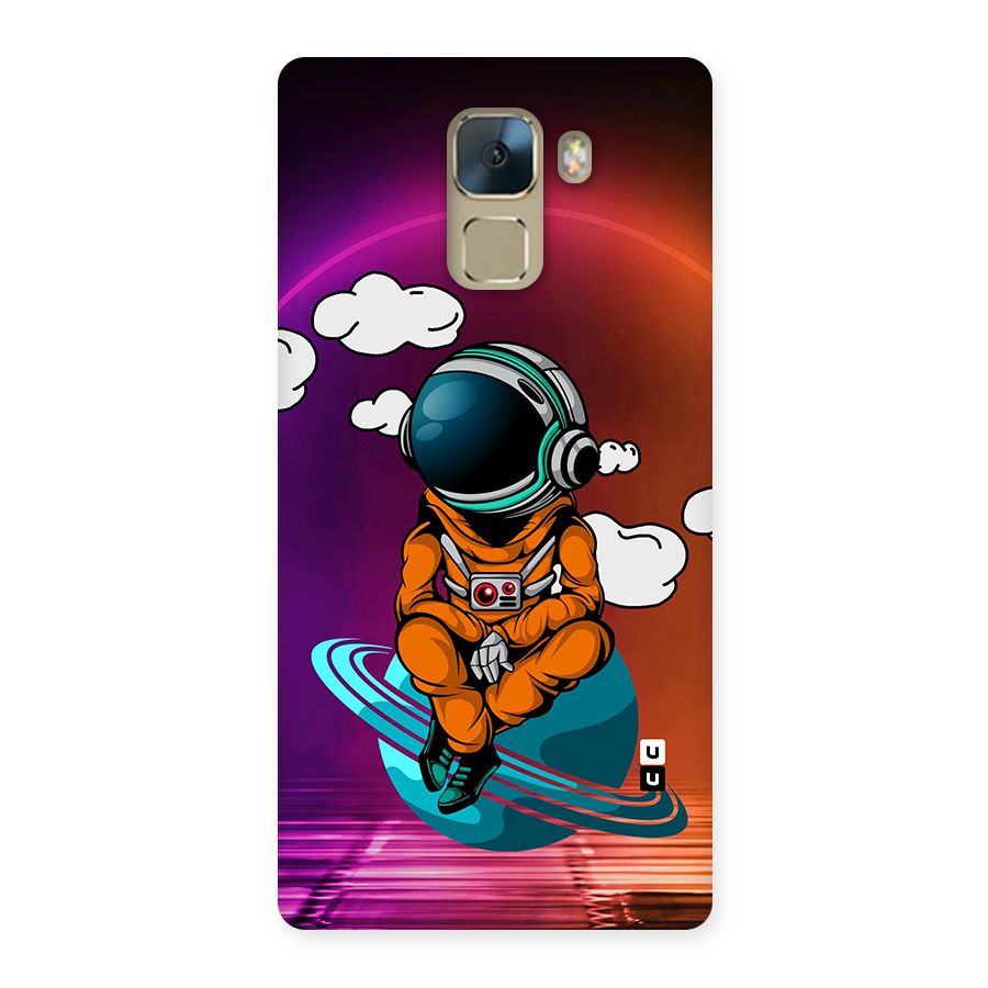 Cool Astraunaut Relaxing Back Case for Huawei Honor 7